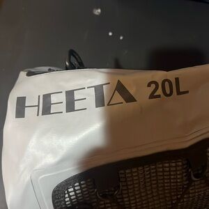 A Heeta waterproof bag 23 inches long.